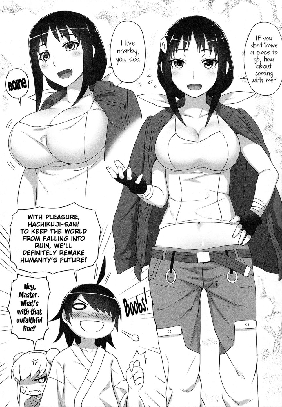 Hentai Manga Comic-Mayoi Sanmai-Read-17